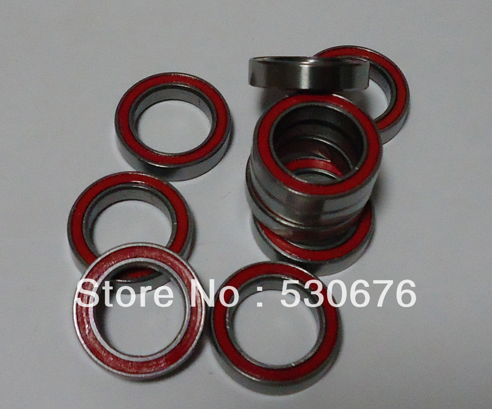  Ȩ  , 6700-2RS RED, ũ : ̵ 10 * OD 15 * W 4mm, 50PCS / LOT/Deep groove ball bearing,  6700-2RS RED, Size: id 10* OD 15* W 4mm, 50PCS/LOT